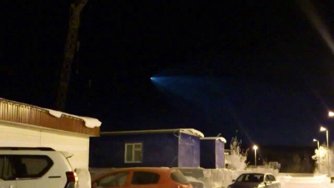 НЛО в России на Ямале в апреле 2013 года (видео)