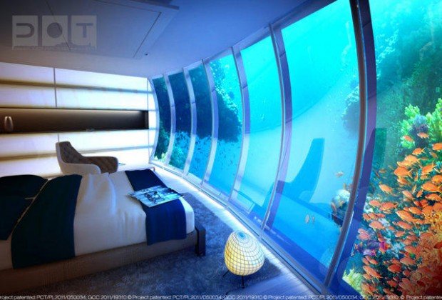 Невероятный подводный отель будущего в Дубае (фото + видео)