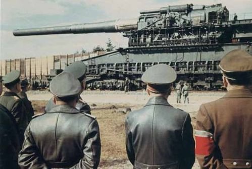 Большая немецкая пушка «Дора» и «Густав» - орудия гиганты (видео)