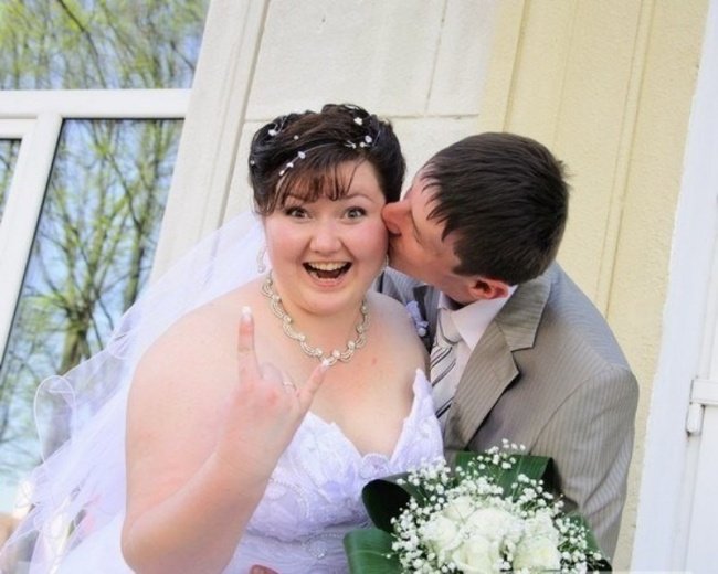 Как не нужно фотографироваться на свадьбу