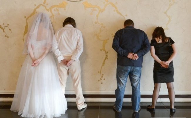 Как не нужно фотографироваться на свадьбу